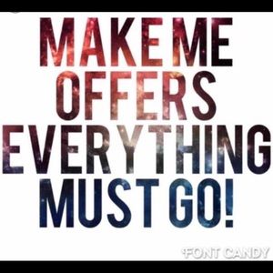 🌸 everything has gotta go! 🌸